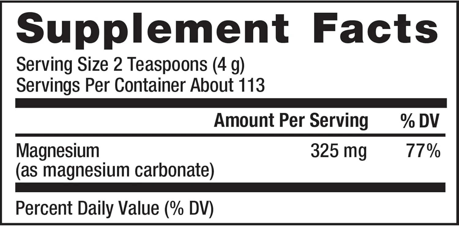 Natural Vitality Calm, Magnesium Citrate Supplement, Anti-Stress Drink Mix Powder, Gluten Free, Vegan, & Non-GMO, Orange, 16 oz