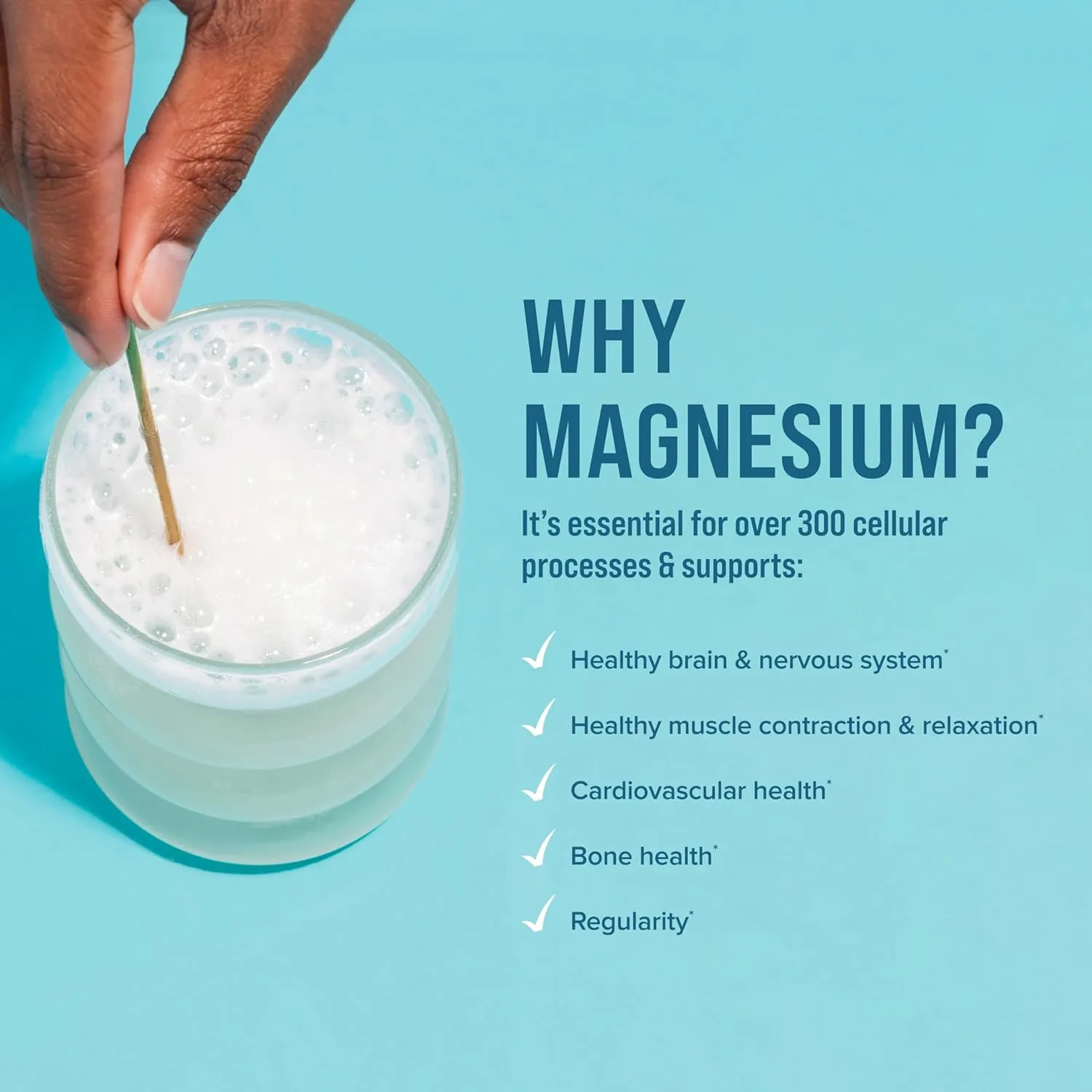 Natural Vitality Calm, Magnesium Supplement, Anti-Stress Drink Mix Powder, Gluten Free, Vegan, & Non-GMO, Cherry, 16 oz