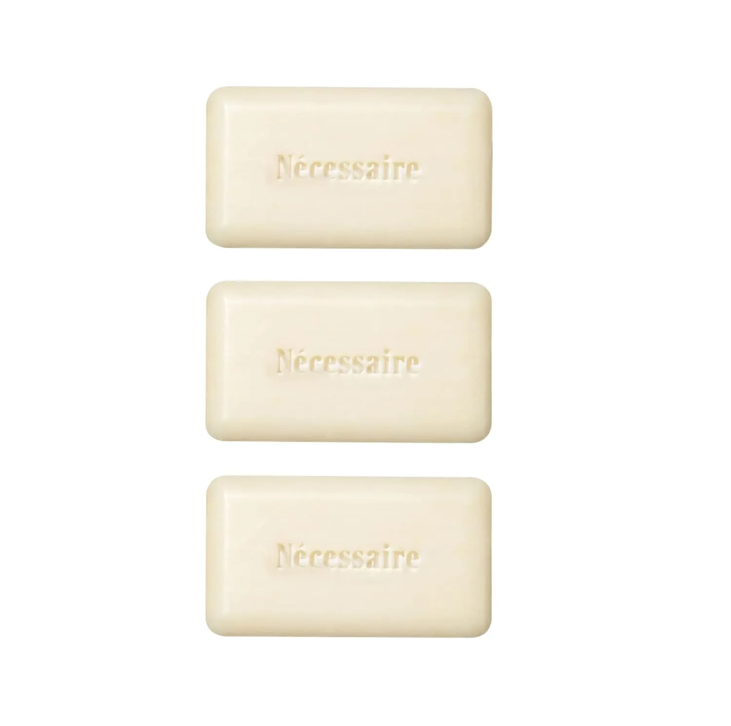 Nécessaire The Body Exfoliator Bar Trio | In-Shower 2% Physical Exfoliant Treatment For Women   Men. Good For KP, Ingrowns   Rough, Dry Patches. Fragrance-Free. 140 g / 5 oz