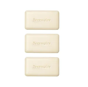 Nécessaire The Body Exfoliator Bar Trio | In-Shower 2% Physical Exfoliant Treatment For Women   Men. Good For KP, Ingrowns   Rough, Dry Patches. Fragrance-Free. 140 g / 5 oz
