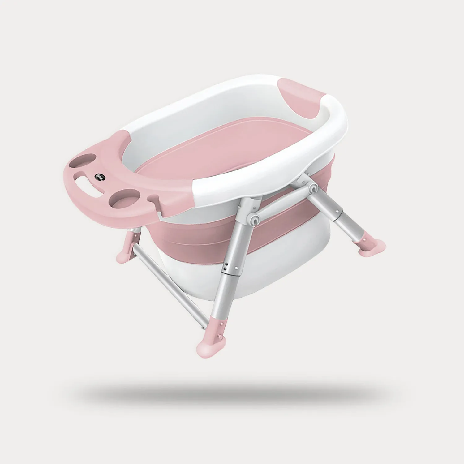 NEMIBABY FOLDABLE BABY/TODDLER MULTI-FUNCTION BATHTUB PINK