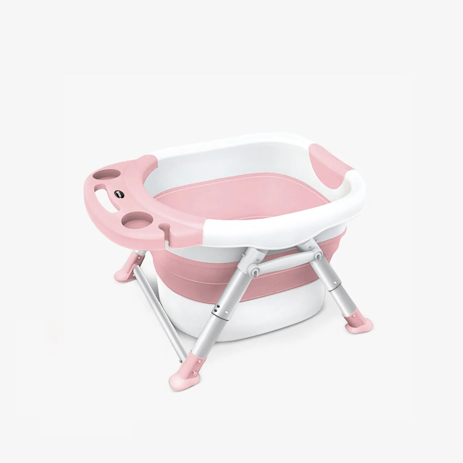 NEMIBABY FOLDABLE BABY/TODDLER MULTI-FUNCTION BATHTUB PINK