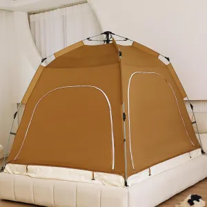 New Indoor Sleeping Adult Single Child Multi-Person Anti-Mosquito Breathable Wind-Proof Warm Bed Tent