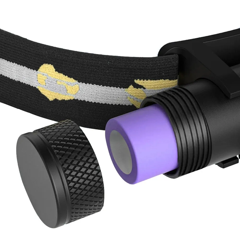 Newest LED Headlamp High Power 18650 Rechargeable USB-C Torch for Camping & Hunting
