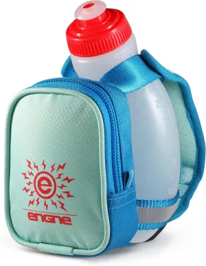 NGN Sport - Running Water Bottle Handheld | Hydration Bottle & Pack with Zippered Pocket - 10 oz