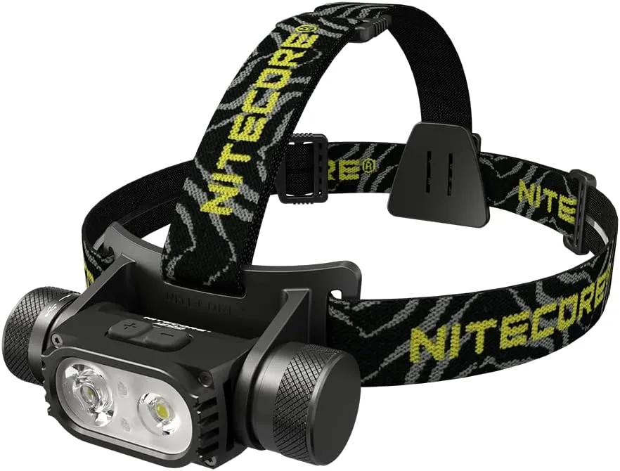 Nitecore HC68 High Performance Dual Beam E-Focus Headlamp- 2000 Lumens w/ NL1835HP Battery Included