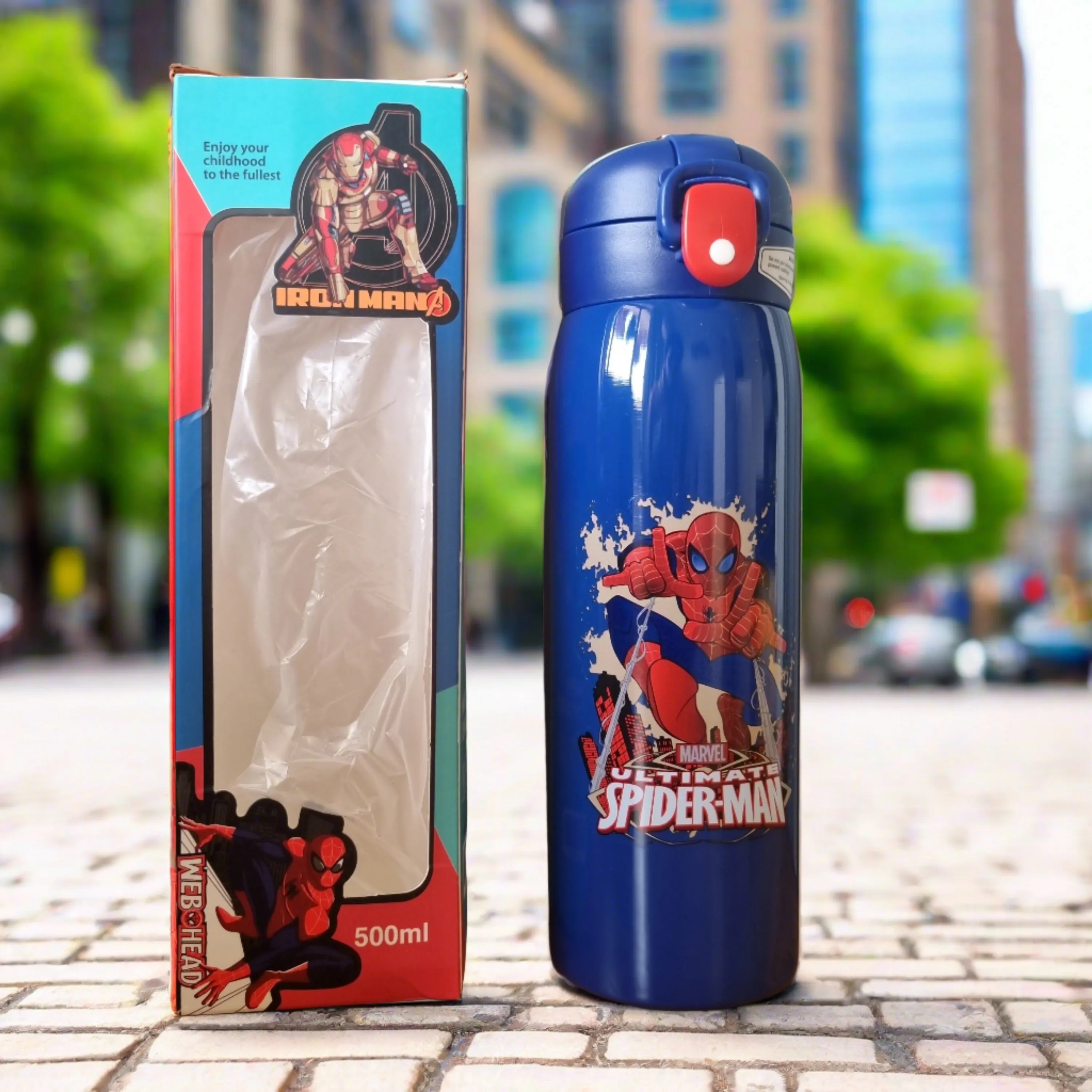 NIYO TOYS Fun Insulated Bottle for School - Kids' Design