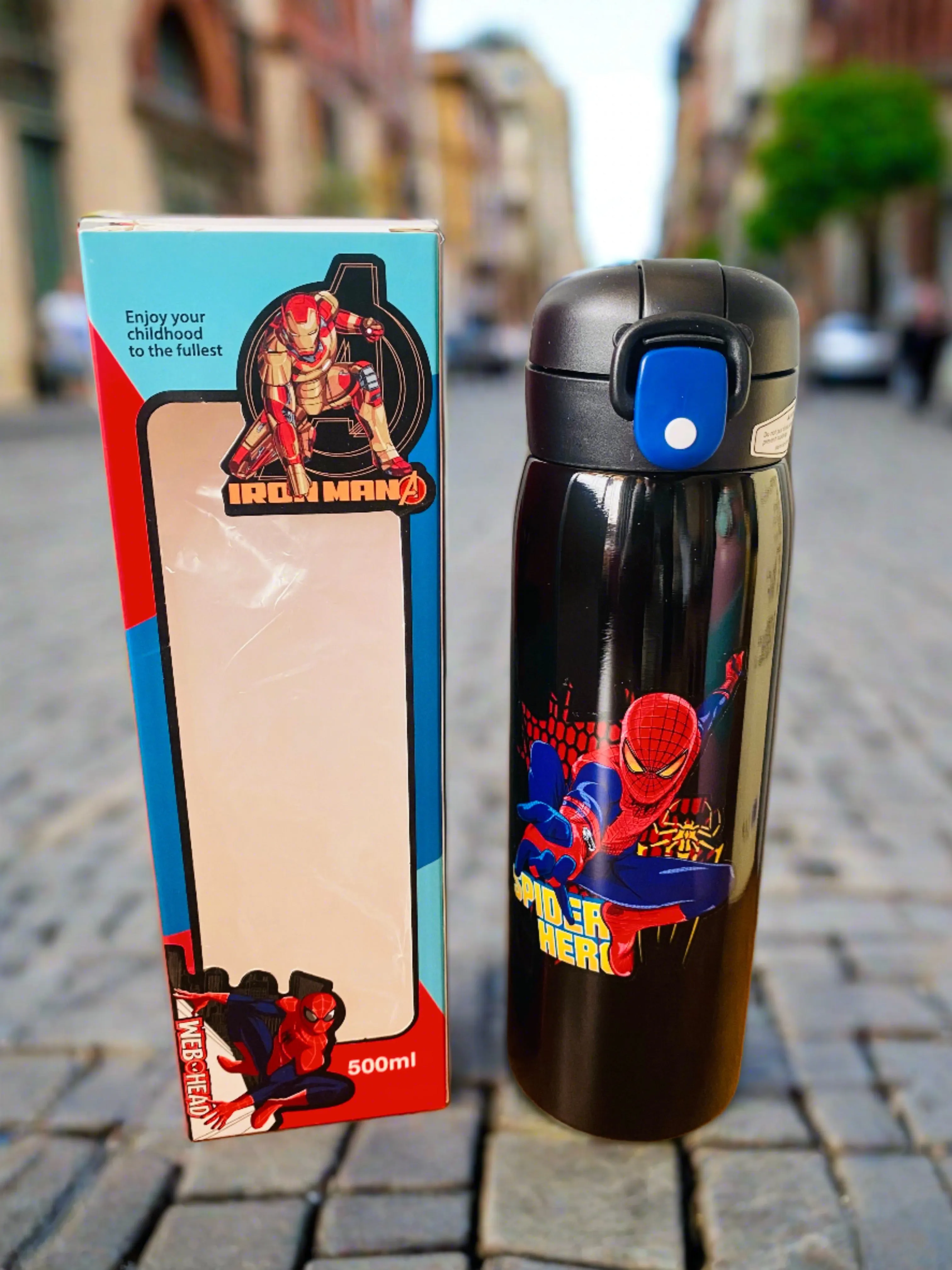 NIYO TOYS Fun Insulated Bottle for School - Kids' Design