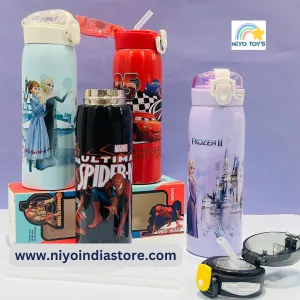 NIYO TOYS Fun Insulated Bottle for School - Kids' Design