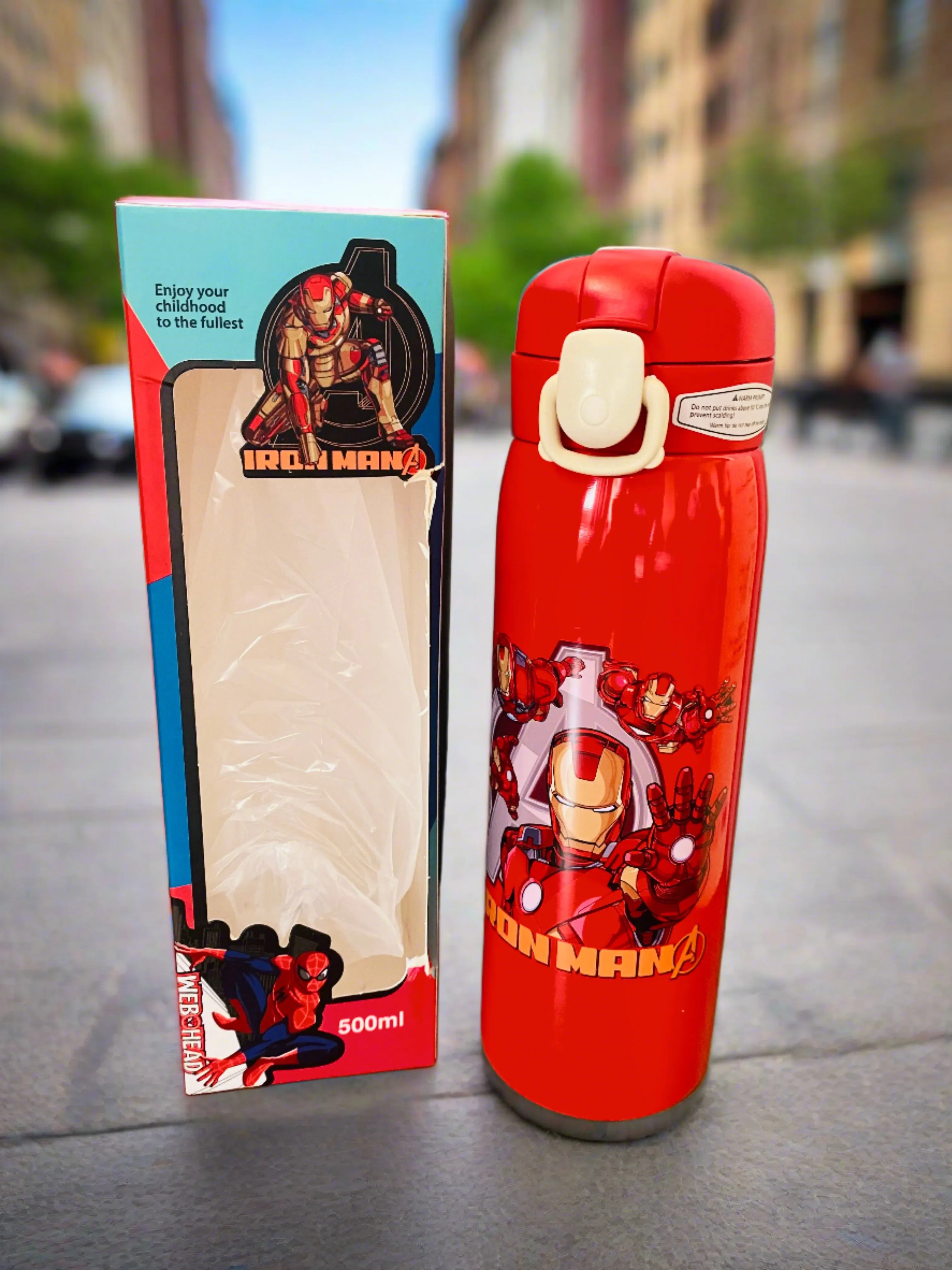 NIYO TOYS Fun Insulated Bottle for School - Kids' Design