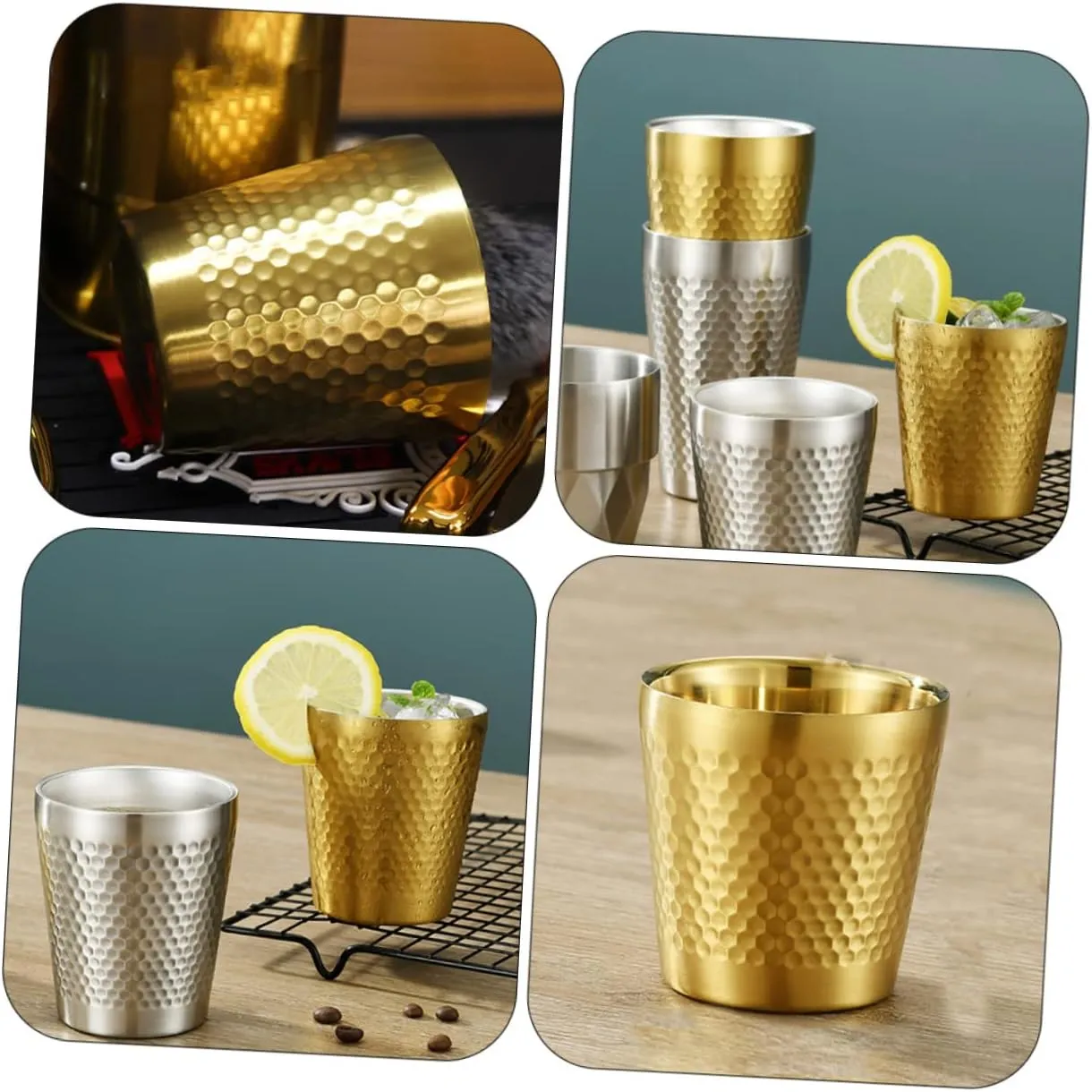 NOLITOY 3 Pcs Men's Shaving Bowl Set Lid Stainless Steel Foam Shaving Bowl Soap Cup