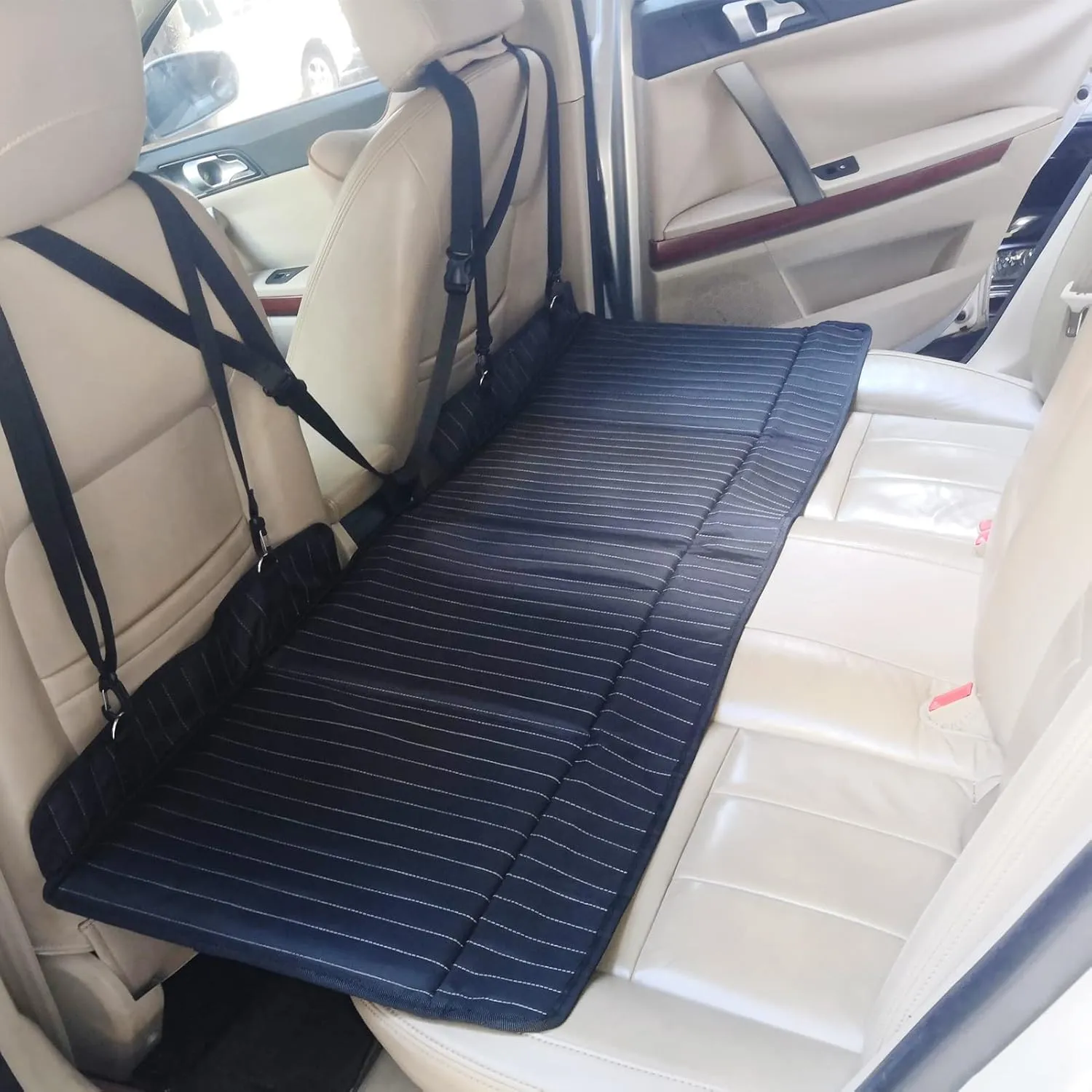 Non-Inflatable Car Mattress, Car Back Seat Extender, Portable SUV Mattress, Folding Car Bed Mattress, Car Camping Mattress Back Seat, Car Travel Camping Mattress for Sleeping