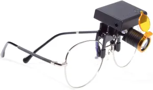 NSKI 3W LED Headlamp with Filter Plastic Clip Type for Loupes