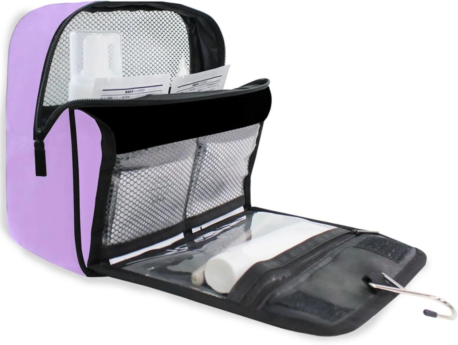 ODAWA Toiletry Bags Mauve Toiletry Hanging Bag Women's Makeup Organizer Cosmetic Bags