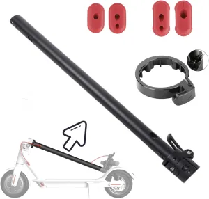 OEM Folding Pole Replacement for Xiaomi m365 Pro Electric Scooter Including Silicone Plug, Folding Slot Latch