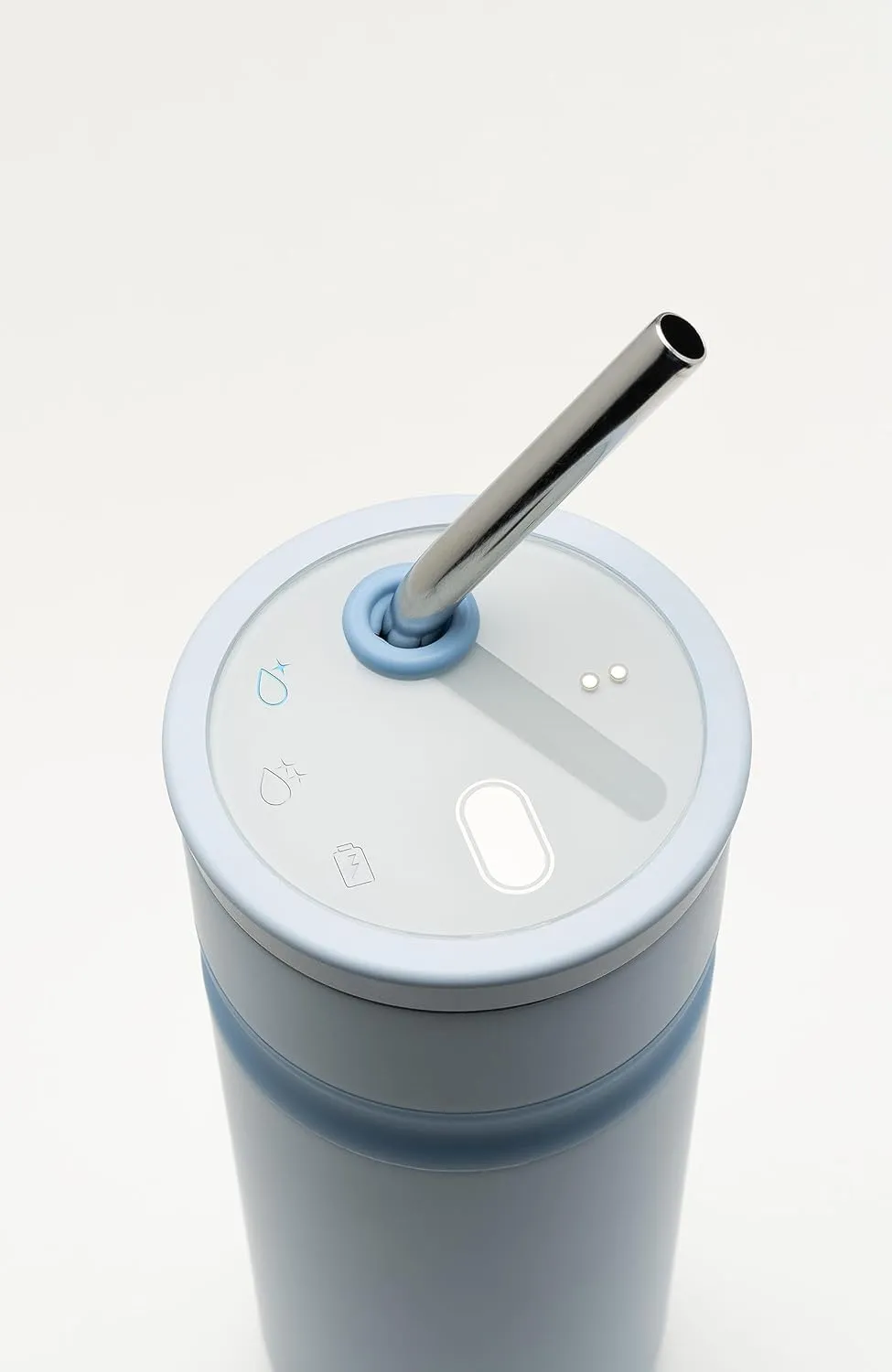 OHOM Uvio Straw Bottle (Polar Blue)