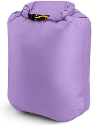 Outdoor DryBag, Silicon Coated Nylon Camping Drifting Hiking Swimming Rafting Kayaking River Trekking Bag Dampproof Clothes Storage Bag (Purple-L)