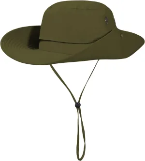 Oversize XL XXL Sun Hats Large Wide Brim Waterproof UPF 50  Bucket Hat Summer Travel Fishing Hiking Hat with Detachable Strap