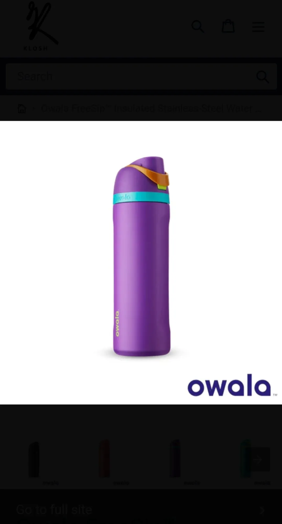 Owala Free Sip Bottles, 710 ml, Premium Insulated Steel Bottle