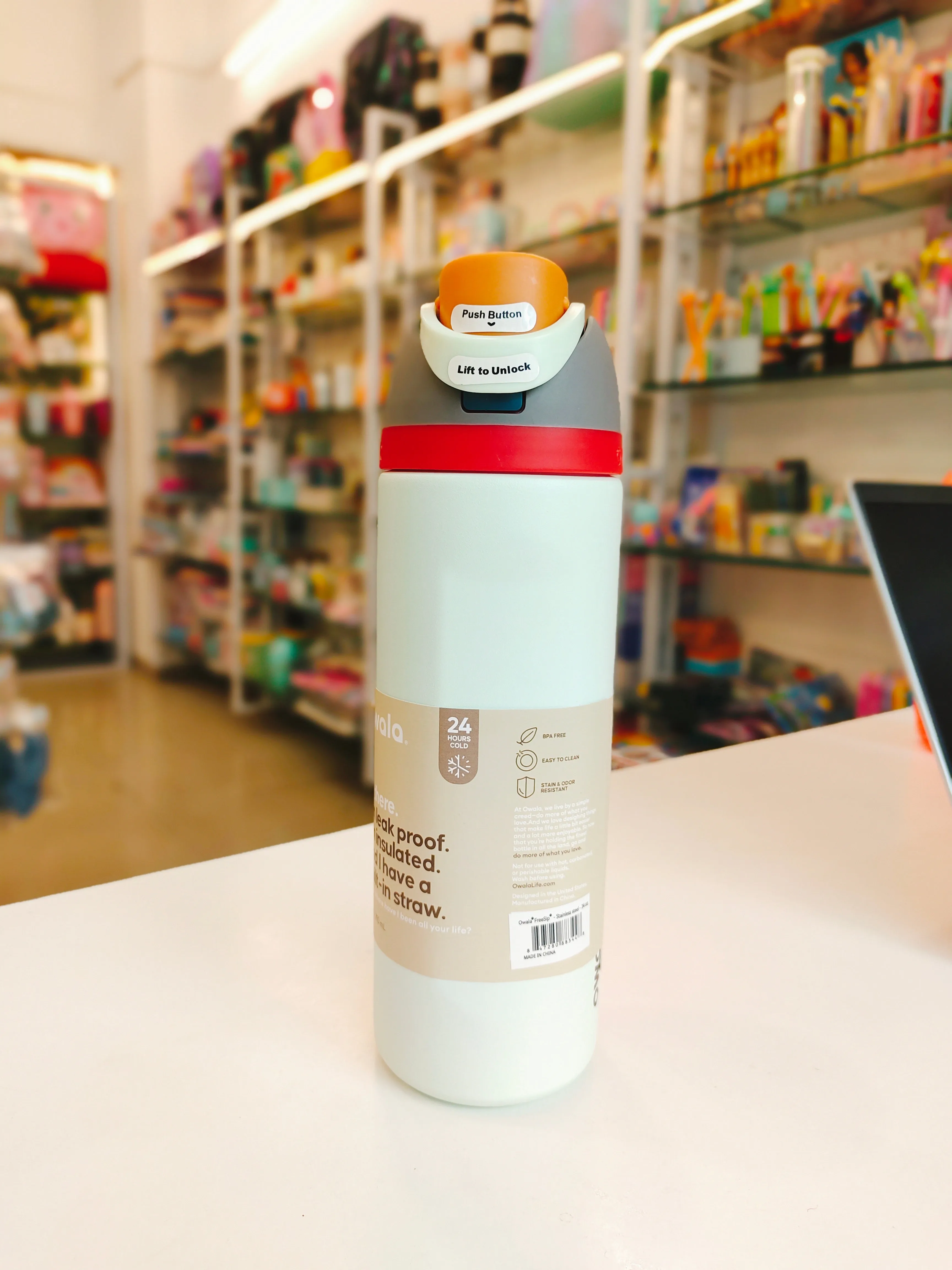 Owala Free Sip Bottles, 710 ml, Premium Insulated Steel Bottle