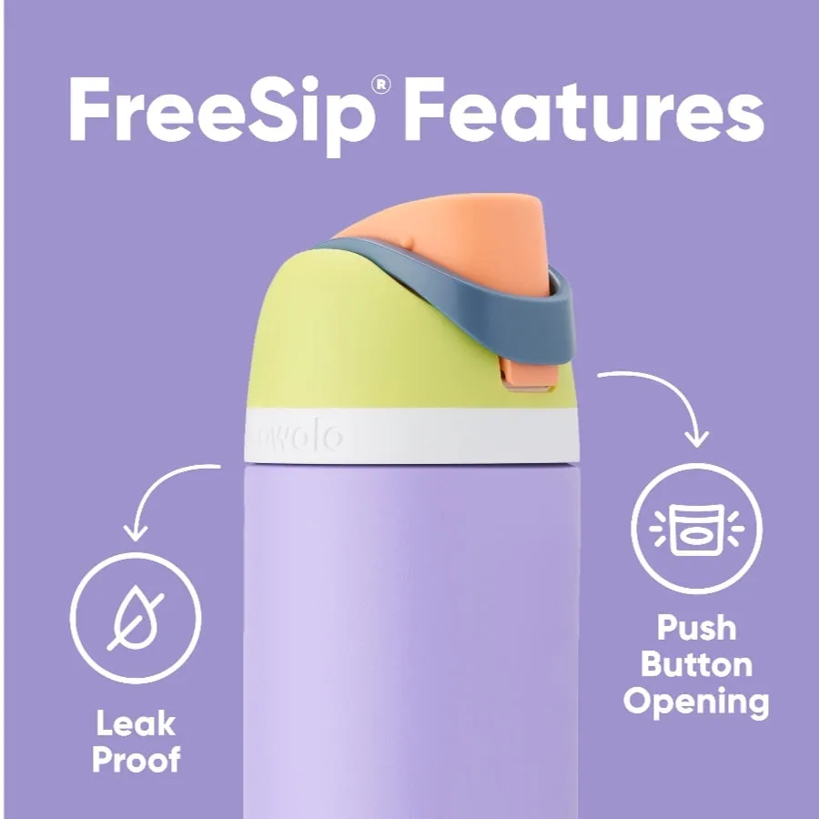 Owala Free Sip Bottles, 710 ml, Premium Insulated Steel Bottle