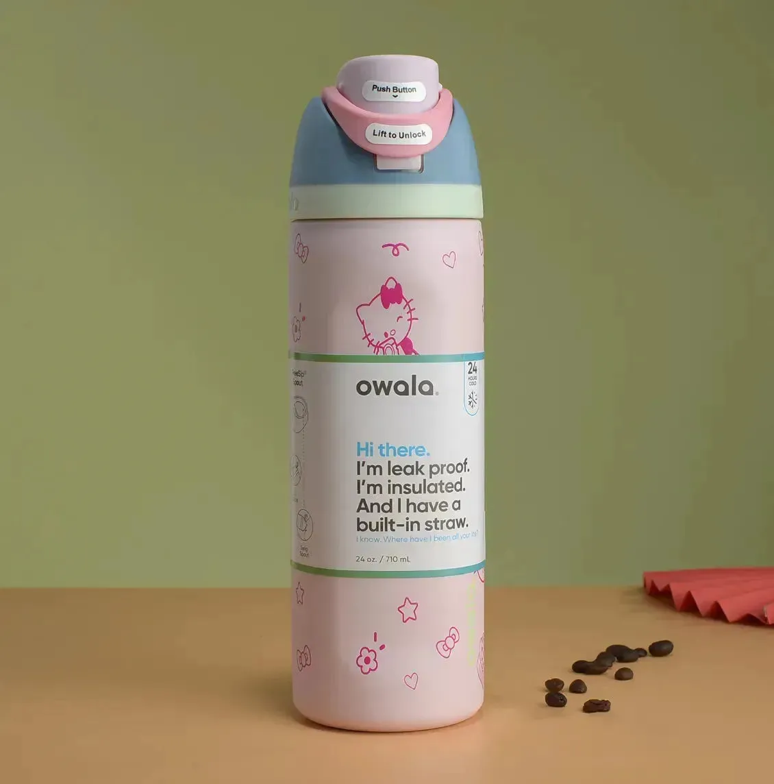 Owala FreeSip Insulated Water Bottle (24 oz/ 32 oz)