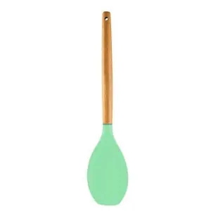 P-Plus International Premium Silicone Spatula – Flexible & Heat-Resistant (Green)