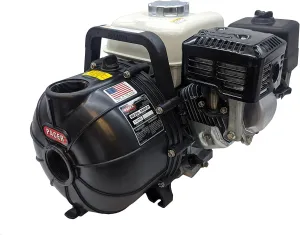 Pacer Pumps SE2UL E6HCP, Self -Priming Multi-Purpose Water Transfer Pump with 2 Inch Inlet and Outlet, 200 GPM