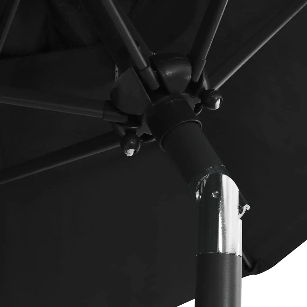 Parasol Sand White,Sunshade Shelter Outdoor Canopy，Beach Umbrella，Boat Umbrella,Picnic Table，Market Umbrella，Vehicle Awning,for Deck, Lawn, Backyard and Pool,78.7"x83.1" Aluminum