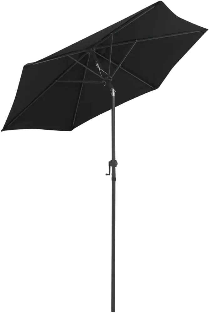 Parasol Sand White,Sunshade Shelter Outdoor Canopy，Beach Umbrella，Boat Umbrella,Picnic Table，Market Umbrella，Vehicle Awning,for Deck, Lawn, Backyard and Pool,78.7"x83.1" Aluminum