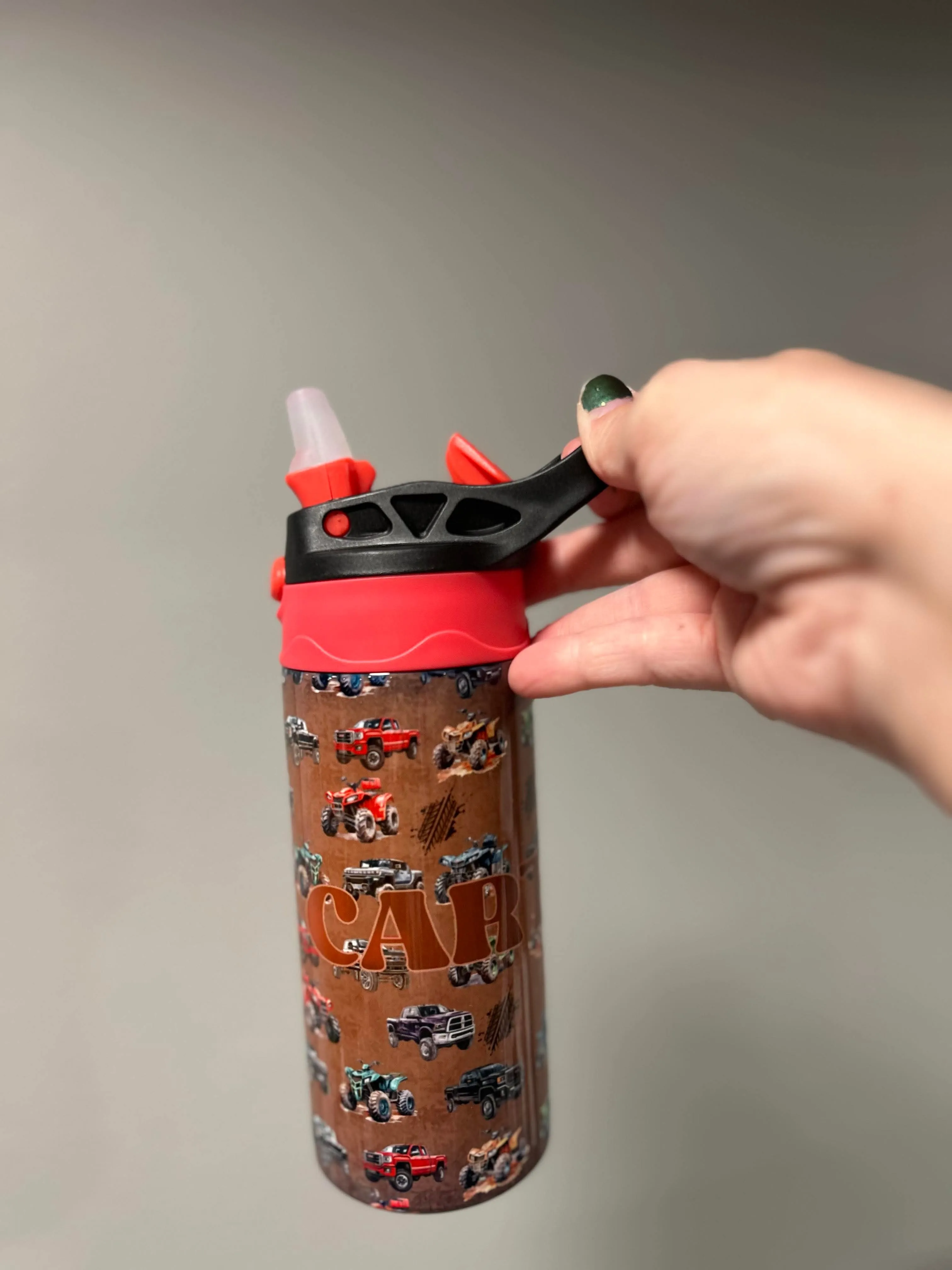 Pattern Kids Sippy or Waterbottle