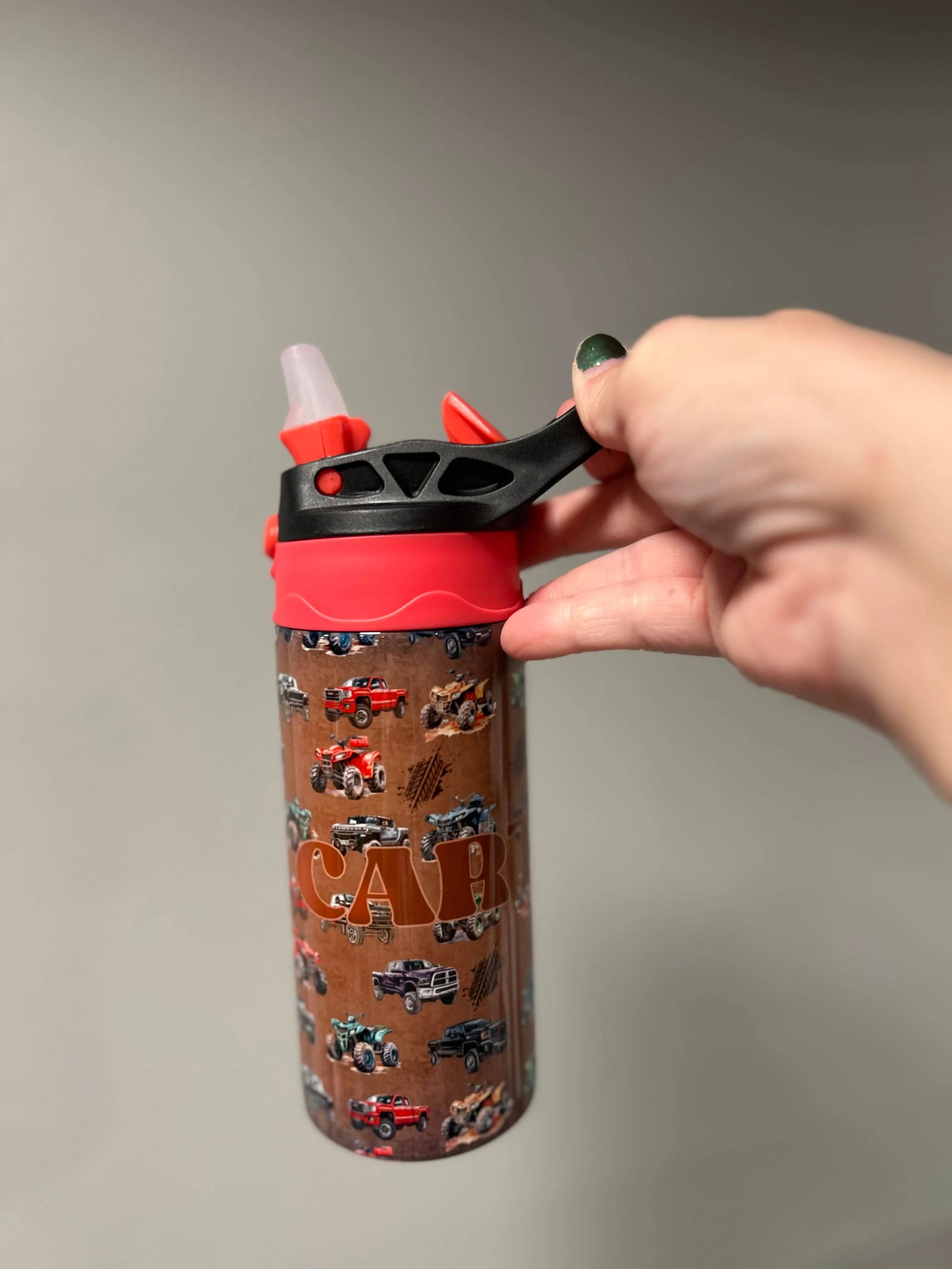 Pattern Kids Sippy or Waterbottle