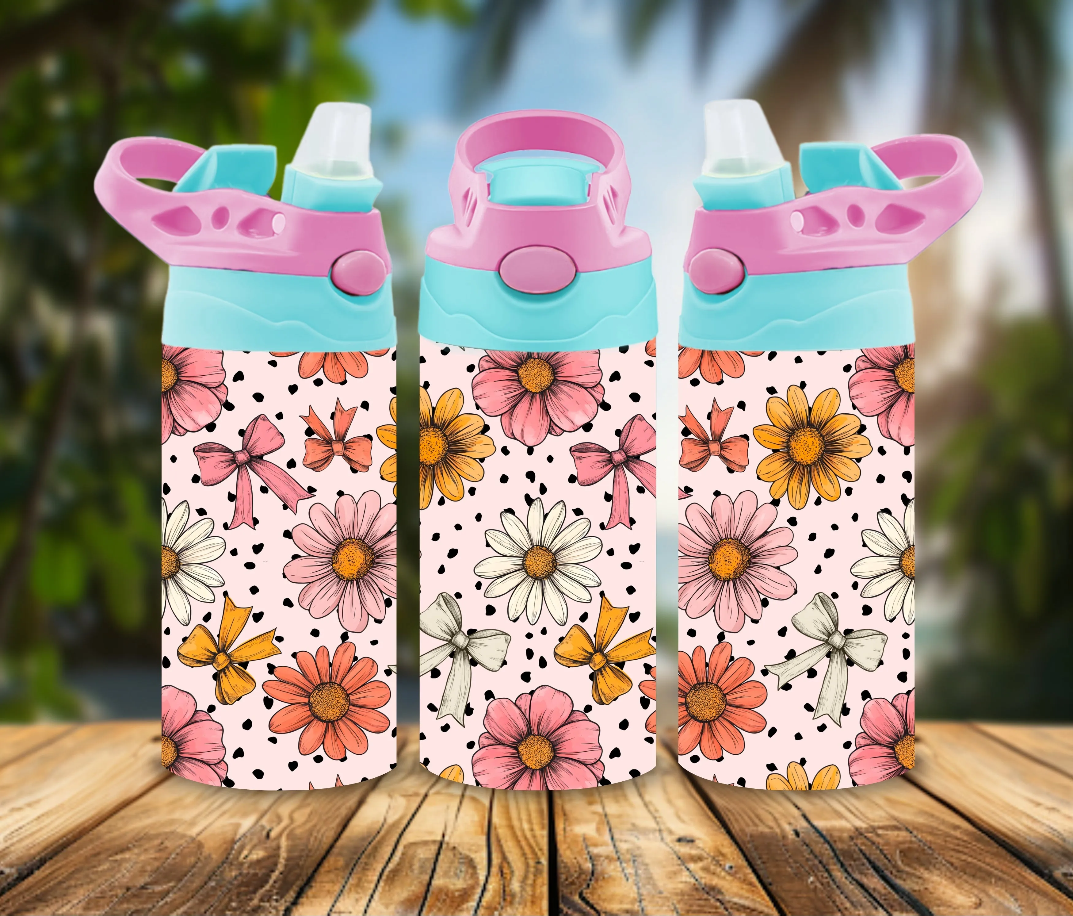 Pattern Kids Sippy or Waterbottle