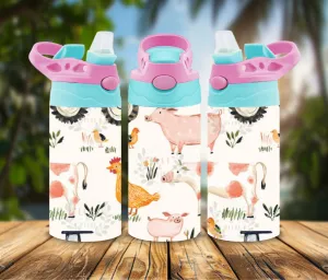 Pattern Kids Sippy or Waterbottle