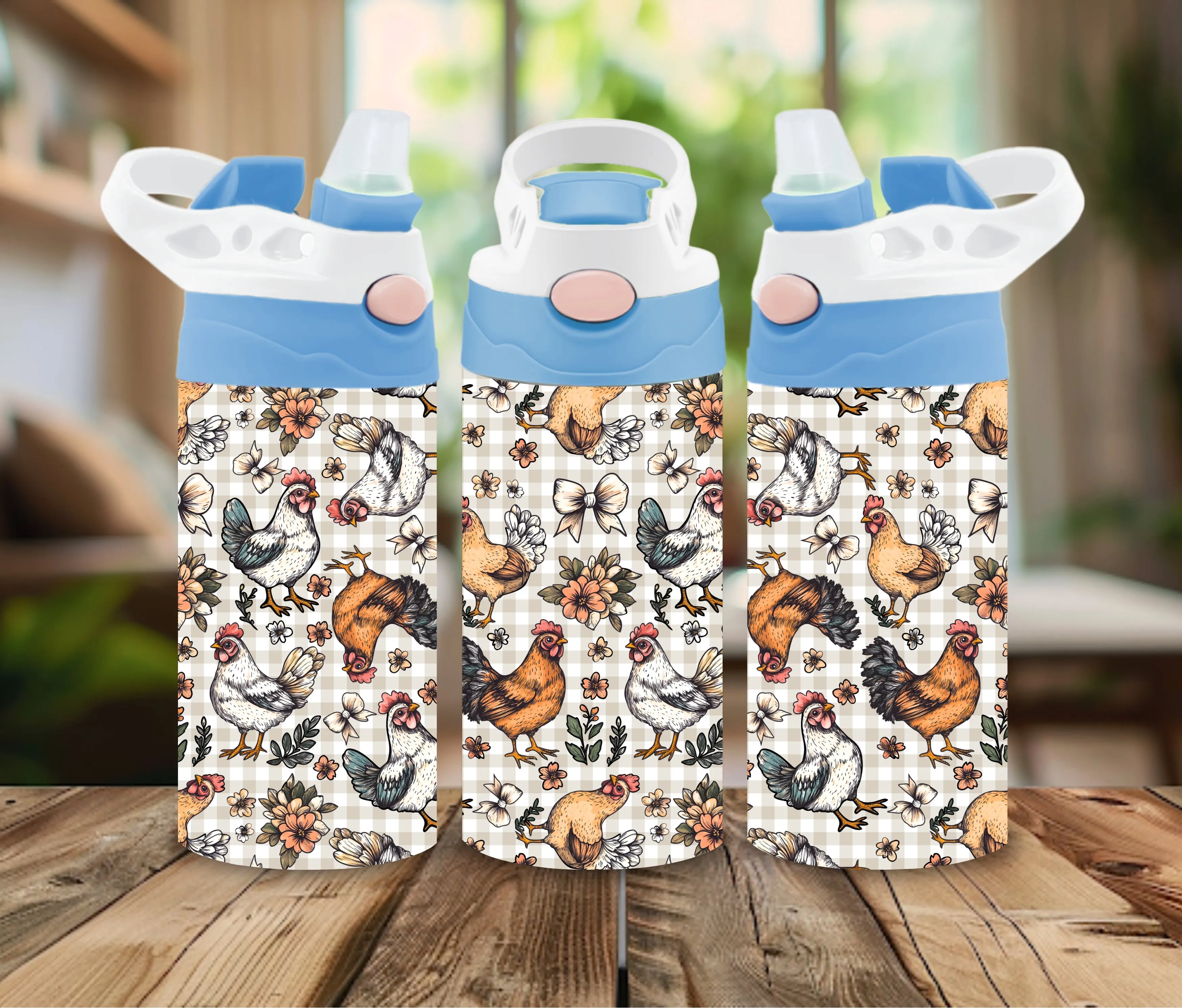 Pattern Kids Sippy or Waterbottle
