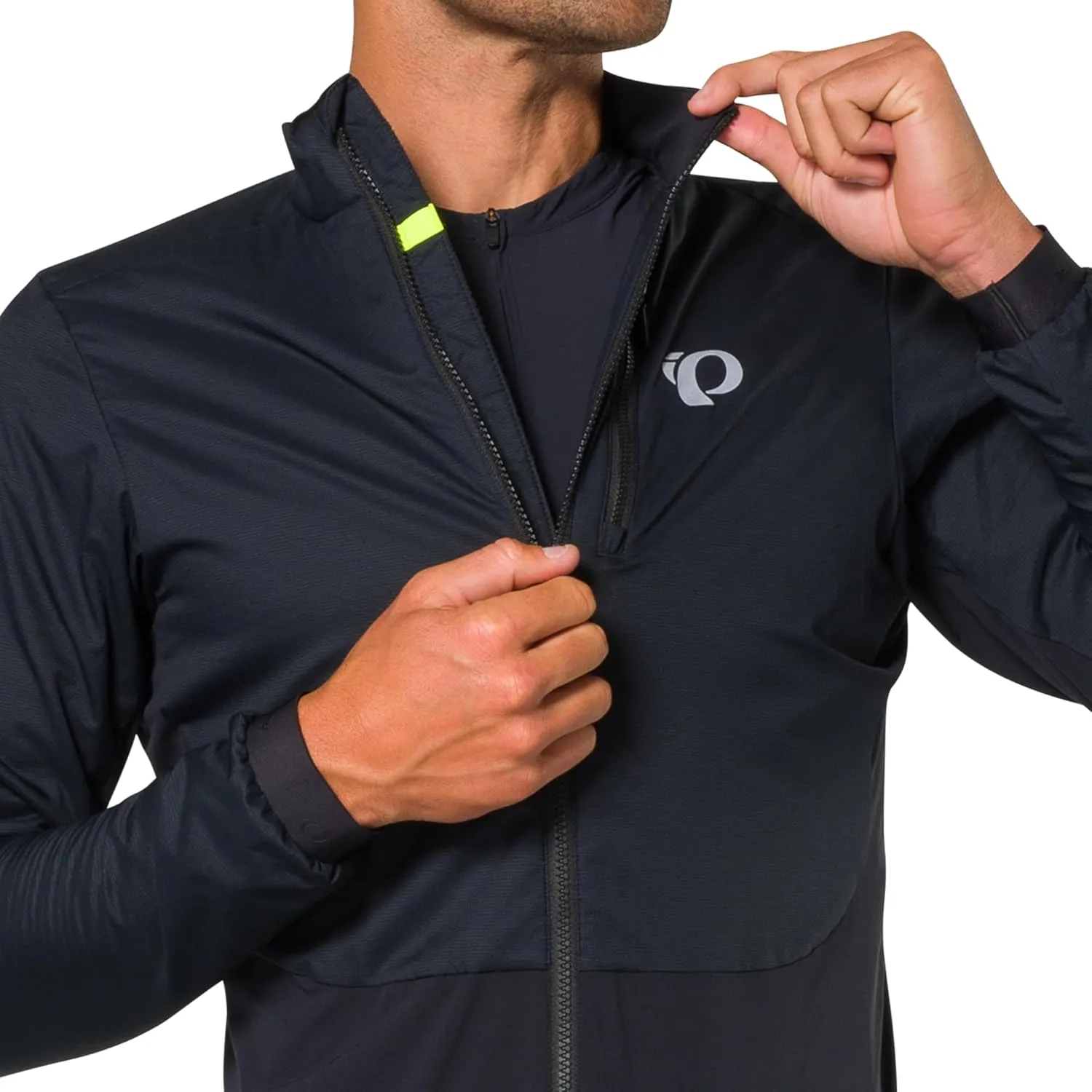PEARL IZUMI, Men's Expedition Pro Alpha Jacket, Wind & Water Resistant Cycling Jacket, Form-Fitting with Safety Elements