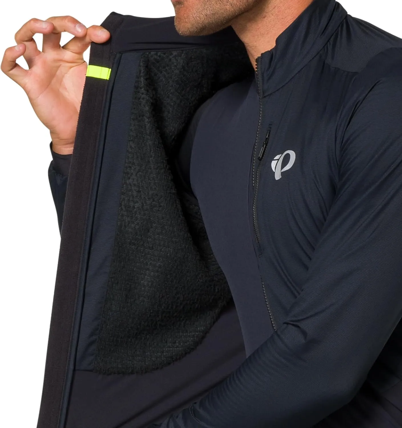 PEARL IZUMI, Men's Expedition Pro Alpha Jacket, Wind & Water Resistant Cycling Jacket, Form-Fitting with Safety Elements