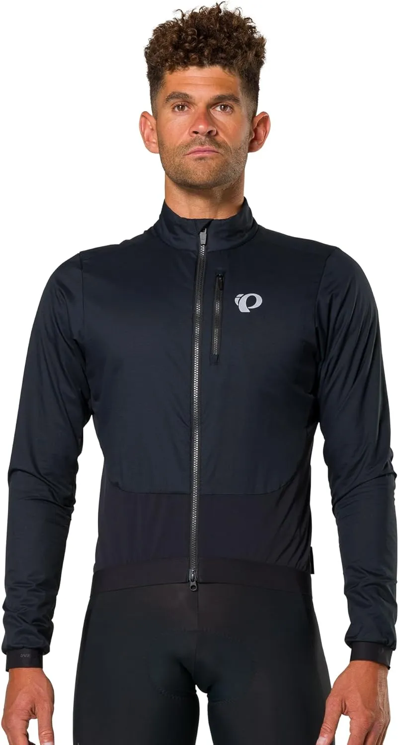 PEARL IZUMI, Men's Expedition Pro Alpha Jacket, Wind & Water Resistant Cycling Jacket, Form-Fitting with Safety Elements