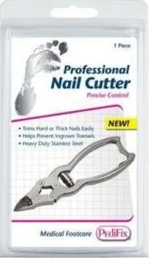 PEDIFIX Double Action Mycotic Nail Cutter Nipper Trimmer 5-1/2-in P3355 Professional Stainless Steel