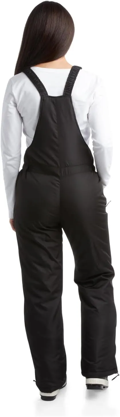 Perry Ellis Women's Snow Bib - Insulated Waterproof Snow Ski Pants Snowboard Overalls, Sizes Run Small (Sizes: M-3XL)