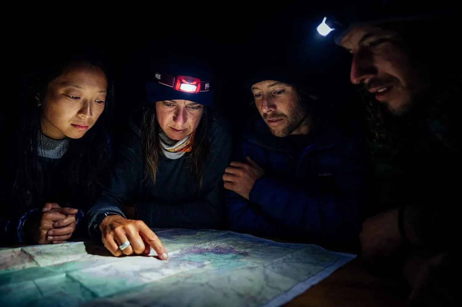 PETZL, TIKKINA Outdoor Headlamp with 250 Lumens for Camping and Hiking