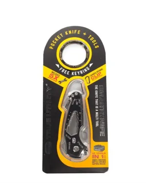 Pocket Knife And Tools - 10 In 1 Tools