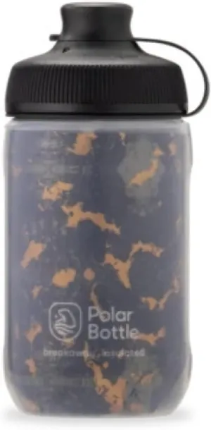 Polar Bottle Breakaway Muck Insulated Mountain Bike Water Bottle - BPA Free, Cycling & Sports Squeeze Bottle with Dust Cover