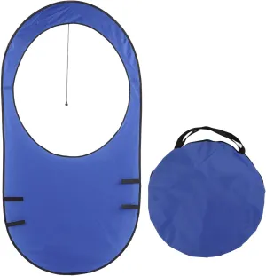 Pop Up Tennis Targets, Large Pop Up Tennis Targets, Tennis ing, Large Nylon ing Target with Metal Frame, Portable Blue Tennis Practice for Improved Accuracy