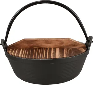 POPETPOP 1 Set Cast Iron Camping Cookware Outdoor Cooking Pot Japanese Style Pot Camping Essential