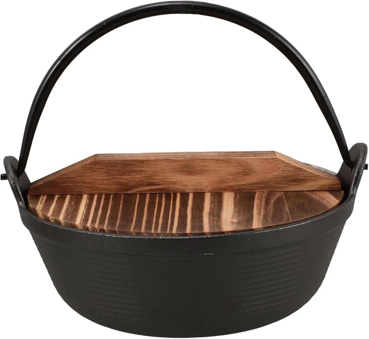 POPETPOP 1 Set Cast Iron Camping Cookware Outdoor Cooking Pot Japanese Style Pot Camping Essential