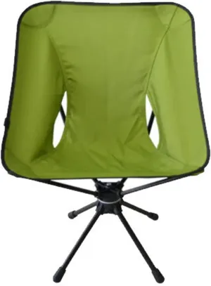 Portable Folding Stool - Folding 360 Degree Swivel Aluminum Alloy for Outdoor Picnic Hiking Bicycling Fishing BBQ(Green)