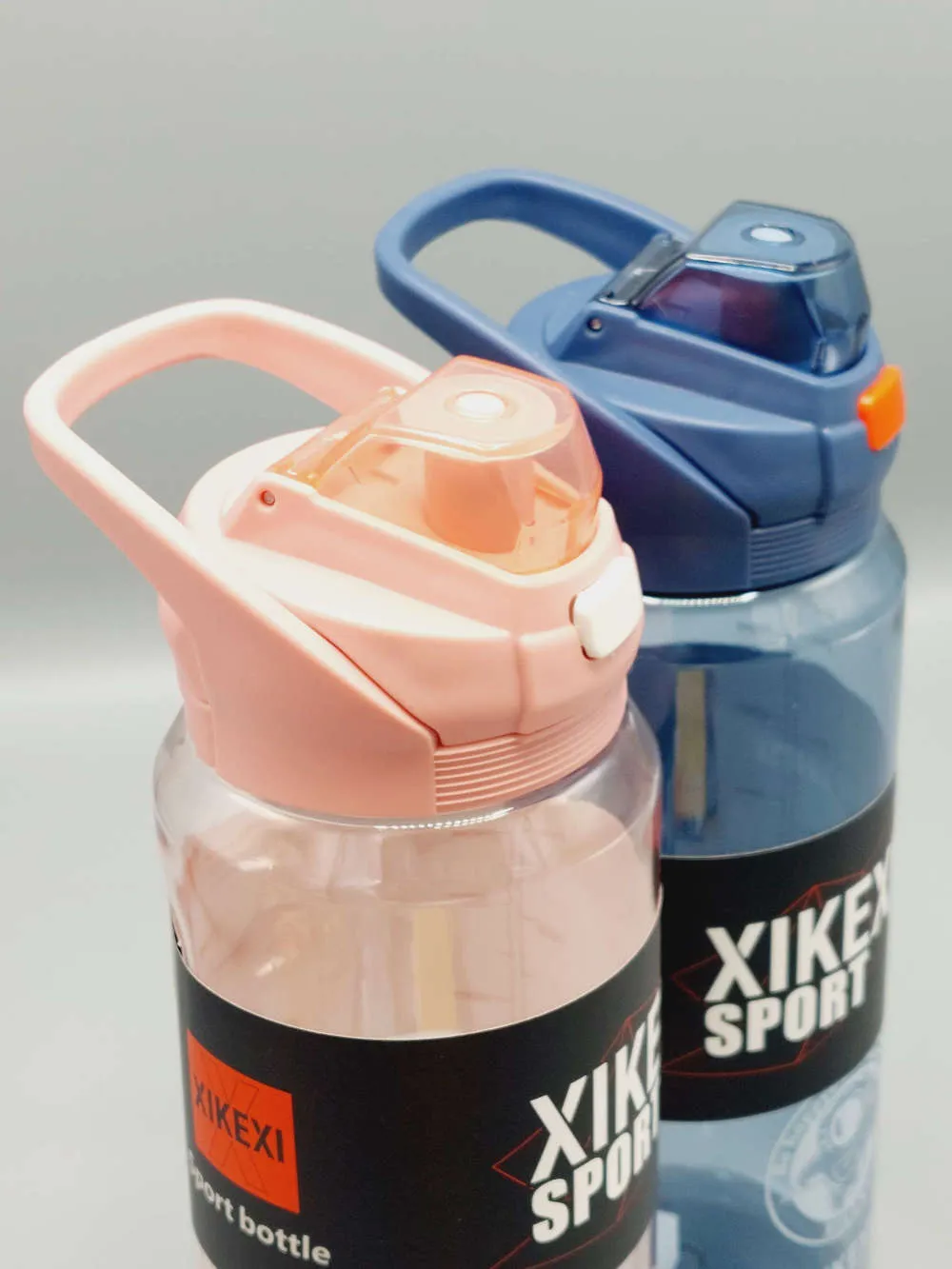 Portable High Quality Sport Water Bottle For Boys and Girls, 1000 ml, Transparent Body