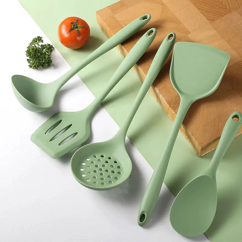 Premium Silicone Kitchen Utensil Set, 10 Pieces