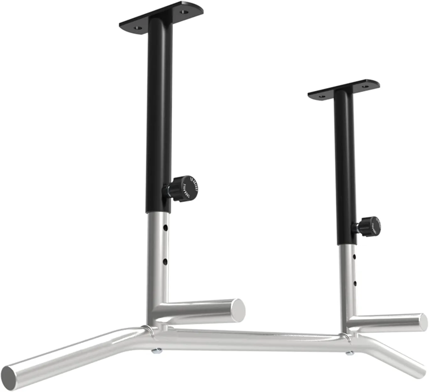 Pull-Up Bars Wall-Mounted Pull-Up Bar, Height-Adjustable Beam Ceiling Wall Multi-Position Fitness Horizontal Bar, Safe Load 400Kg
